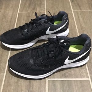 NIKE ZOOM PEGASUS 33 -black -size 10.5